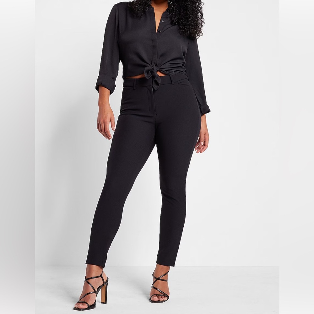 EXPRESS Black High Waisted Skinny Pant